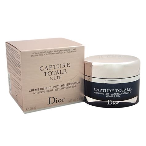 dior capture totale intensive restorative night crème|christian Dior Capture Totale set.